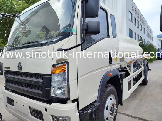 4x2 caminhão de esgoto leve 6CBM capacidade 160HP 8.00R20 pneus de aço