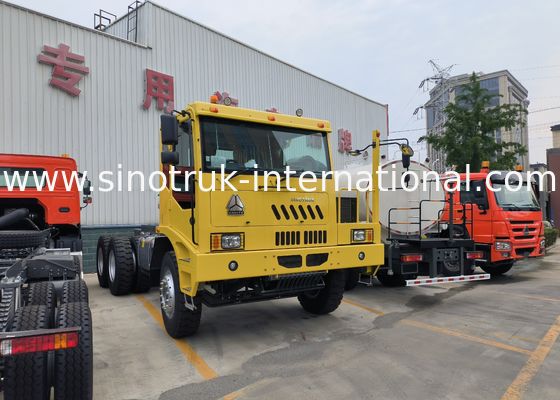 Transportador de carga pesado versátil com dimensão de caixa de carga 5800*3200*1800mm e cabine de caminhão HW7D