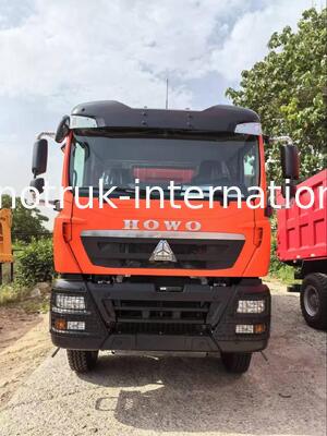 SINOTRUK HOWO TX Modelo 380HP LHD Dump Truck 6X4 Utype Container Branco