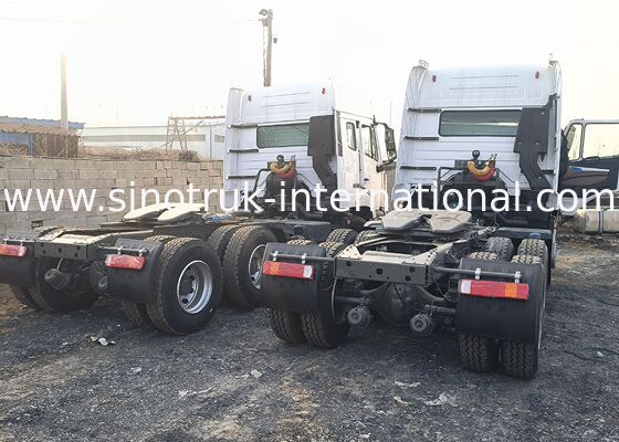 Caminhão Trator ZZ427V344JB1R com Motor de 371HP, Tração 6x4 e Cabine H77L com Ar Condicionado para Transporte Pesado