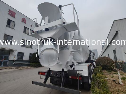 HOWO 371HP 10m³ Concrete Mixer Truck with Eaton Pump & Motor for Heavy-Duty Construction