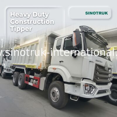 30-40 toneladas RHD 10 Rodas Depilador de descarga SINOTRUK Haohan Para Construção Branco