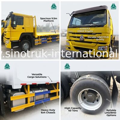 Caminhão da carga de HOWO ZZ1257N5847W 6X4 WD615.69