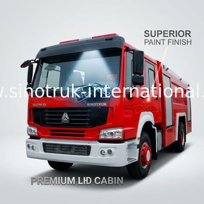 caminhão da luta contra o incêndio de 15CBM LHD 290HP, carro de bombeiros de petroleiro de SINOTRUK HOWO