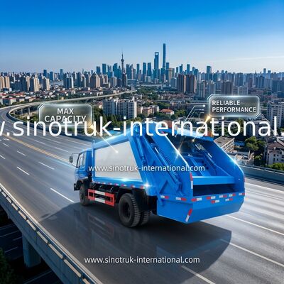 Caminhão de lixo comercial 5-6 da gestão de resíduos do veículo da coleção Waste CBM
