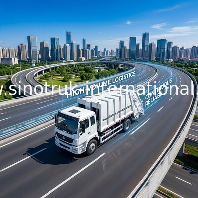 SINOTRUK comprimiu o caminhão 10-12CBM LHD 4X2 ZZ3161M4311 da recolha de lixo