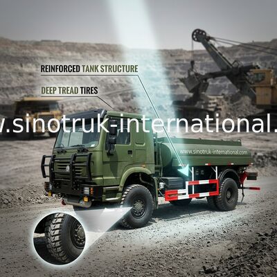 A gasolina que transporta o GV dos caminhões de petroleiro 4X4 do caminhão/petróleo de tanque do óleo LHD aprovou