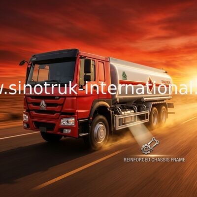 Caminhão de tanque 8-12CBM do óleo de SINOTRUK para o transporte 4X2 LHD Euro3 190HP do óleo