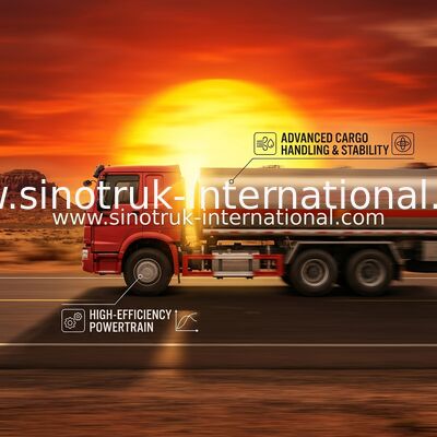 caminhão de petroleiro químico do Euro 2 290 HP 16-20 CBM de 6X4 LHD para o gás/óleo