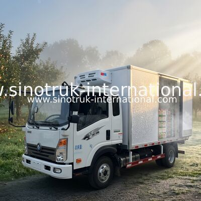 os vegetais que transportam 5 toneladas refrigeraram o caminhão com Van fechado 4×2