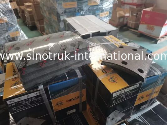 SINOTRUK HOWO Peças para caminhão e reboque de revestimento de travões pretos WG9231342069
