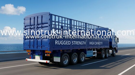 Multi reboque da cama da cor semi baixo, da suspensão reboque normal do equipamento semi
