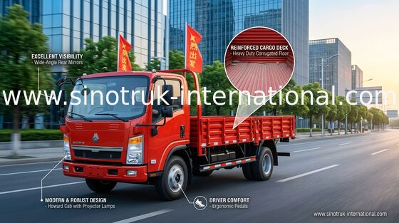 Multi - Euro funcional do motor 85HP diesel 2 caminhões leves do anúncio publicitário do dever