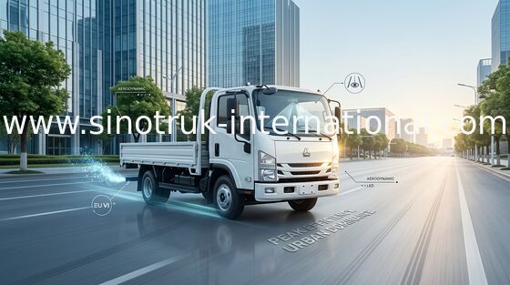 Camioneta profissionais de SINOTRUK HOWO de baixo nível de ruído para a indústria da construção