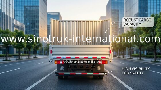 Camioneta internacionais, eficiência elevada 12 toneladas de caminhão da carga