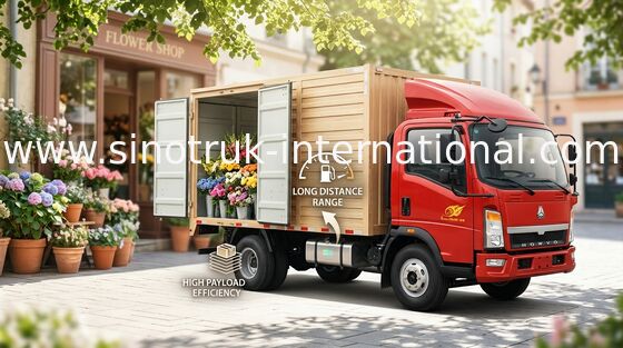 Eficiência elevada internacional de camioneta de HOWO 12 toneladas de caminhão da carga