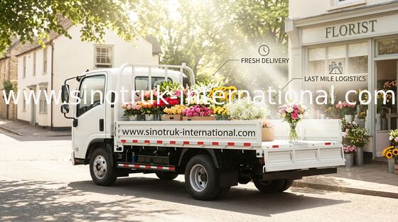 Camioneta de HOWO 3-5 toneladas, canteiro de obras transportam ZZ1047D3414C145