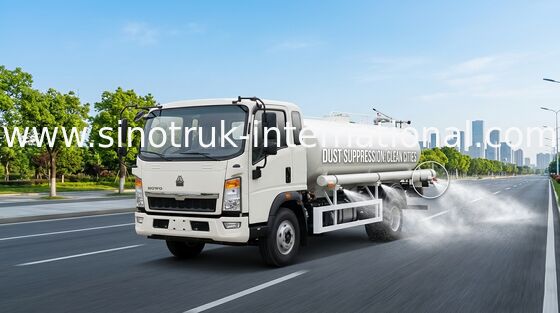 Euro IV ZZ1107G381CD1 do caminhão de tanque da água de HOWO SINOTRUK