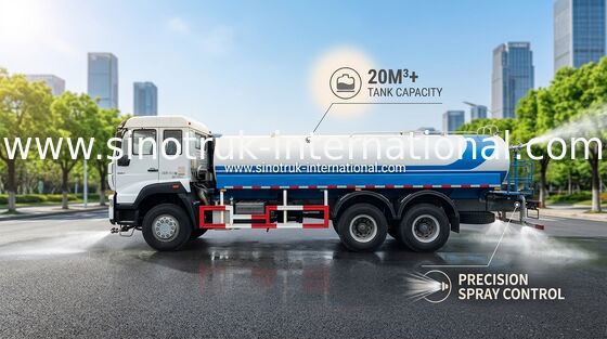 5000 × radial do × 2496 do pneumático 9920 do caminhão de tanque SINOTRUK da água do galão 11.00R20 3550 milímetros