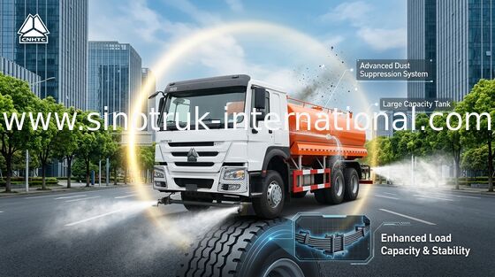 Sinotruk Howo Lhd 6x4 que polvilha o caminhão 371hp