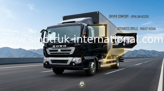 Reboque Semi- Carga Van Caminhão SINOTRUK HOWO 16-20 toneladas de 4X2 LHD 290HP