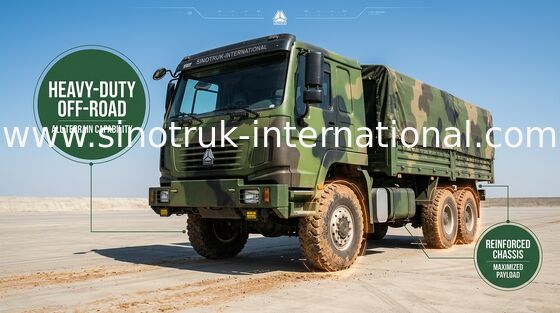 Caminhão econômico da carga 25 toneladas de 6X4 LHD Euro2 290HP com o regulador elétrico da janela