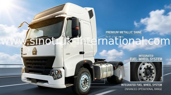 Caminhão LHD 6X4 do trator de Euro2 420HP SINOTRUK HOWO A7, SINO caminhão de HOWO