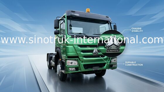 Sinotruk Howo Trator caminhão Nova marca 400Hp Lhd 6 rodas 4 × 2