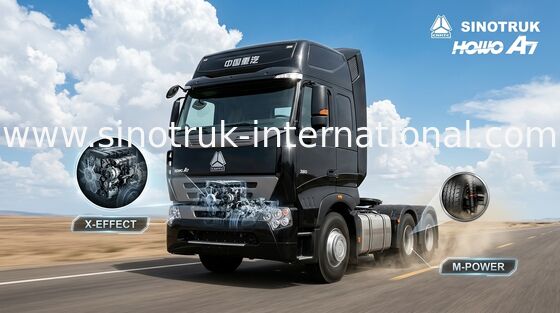A cabeça do trator do reboque 6×4 transporta 60-70 de grande toneladas capacidade de carga, IFA