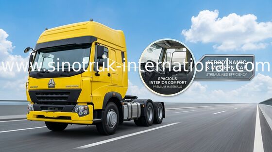 10 tratores e caminhões do caminhão 6X4 371 HP ZZ4257S3241V do trator das rodas SINOTRUK HOWO
