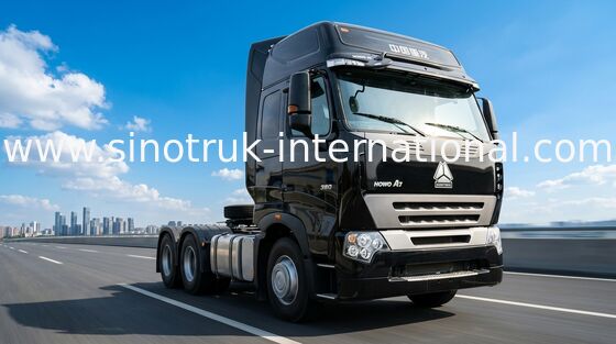 O caminhão LHD 6X4 Euro2 380 HP dois do trator de A7 HOWO ancora ZZ4257N3247N1B
