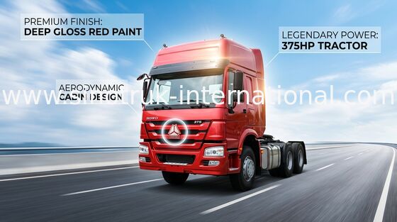 O caminhão SINOTRUK HOWO LHD 6X4 Euro2 336HP dois do trator ancora ZZ4257N3241V