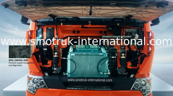 Cabeça internacional do caminhão do trator do motor diesel de Sinotruk para o canteiro de obras