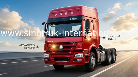 Caminhão SINOTRUK HOWO RHD 6X4 Euro2 380HP ZZ4257S3241W do trator