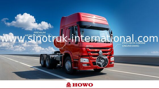 Caminhão RHD 6X4 Euro2 420HP ZZ4257V3241W do trator de SINOTRUK HOWO