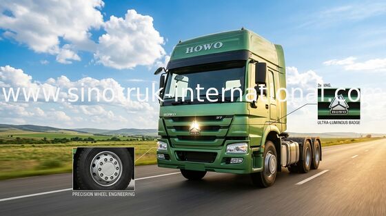 Caminhão LHD 6X4 Euro2 420HP ZZ4257V3241W do trator de SINOTRUK HOWO