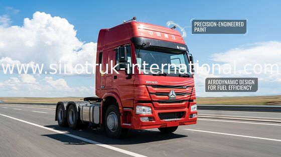 Caminhão SINOTRUK HOWO LHD 6X4 Euro2 380HP ZZ4257S3241V do trator