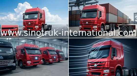 Caminhão SINOTRUK HOWO LHD 6X4 Euro2 420HP ZZ4257V3241W do trator