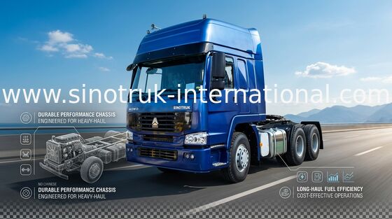 Caminhão LHD 6X4 Euro2 371HP ZZ4257S3241W do trator de SINOTRUK HOWO
