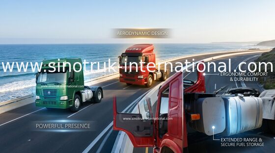 Caminhão SINOTRUK HOWO RHD 4X2 Euro2 336HP ZZ4187N3511W do trator