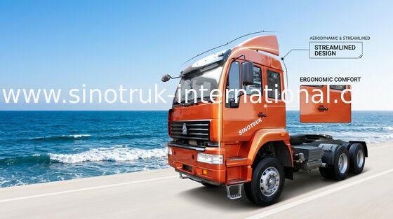 Príncipe dourado 6X4 Euro2 336HP ZZ4251N3241W do caminhão SINOTRUK do trator