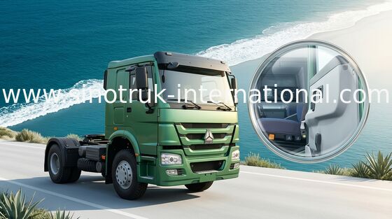 Caminhão LHD 4X2 Euro2 290HP ZZ4187M3511V do trator de SINOTRUK HOWO