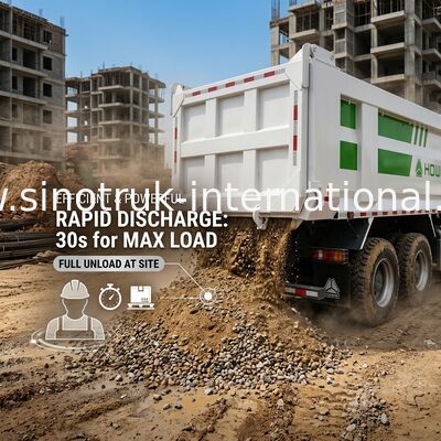7300*2300*1500mm Caixa de carga camião de descarga pesado para transporte suave de carga RHD / LHD Tipo de condução