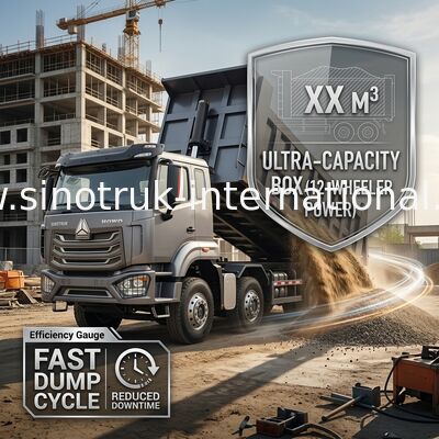 5300*2300*1500mm Caixa de carga camião de descarga pesado para transporte suave de carga RHD / LHD Tipo de condução