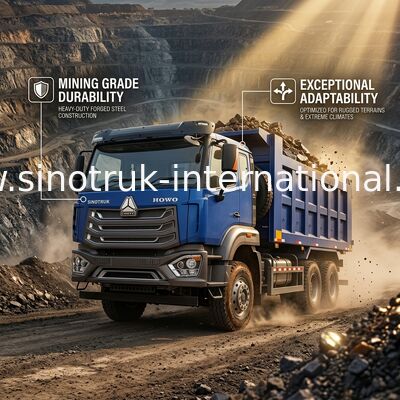 Caminhão SINOTRUK HOHAN 371HP 10 rodas LHD 40 toneladas 20-30CBM ZZ3317N356JB1
