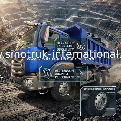 SINOTRUCK HOWO RHD 6×4 camião de descarga de 40 toneladas com 10 rodas