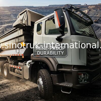 SINOTRUK HOWO LHD 6×4 10 rodas caminhão de descarga tipo U para 40 toneladas de mineração