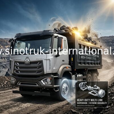 Táxi Tipper Dump Truck LHD 6X4 400HP Diamond Silver de SINOTRUK HOWO N7