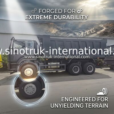Táxi novo preto de SINOTRUK HOWO Tipper Dump Truck LHD 6X4 371HP Howo E7