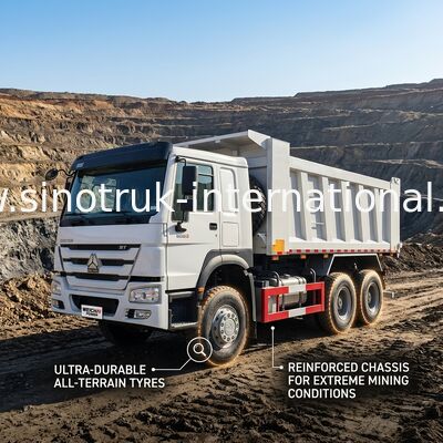 Sinotruk Howo Tipper Dump Truck Weichai 380Hp 10 rodas 20CBM 6 × 4